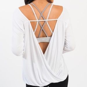 Zyia Long Sleeve Namaste T-Shirt